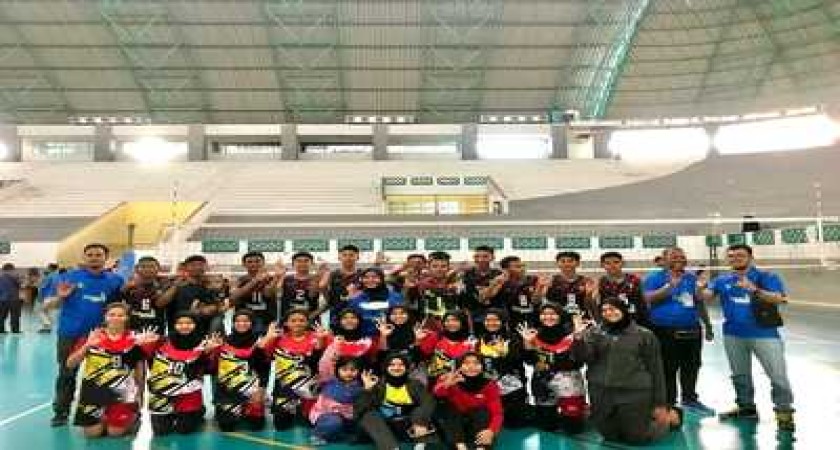 POPDA XV Resmi Digelar, Peserta Didik SMPN 10 Mandau Terpilih Untuk Mengikuti Seleksi Cabor Bola Voli