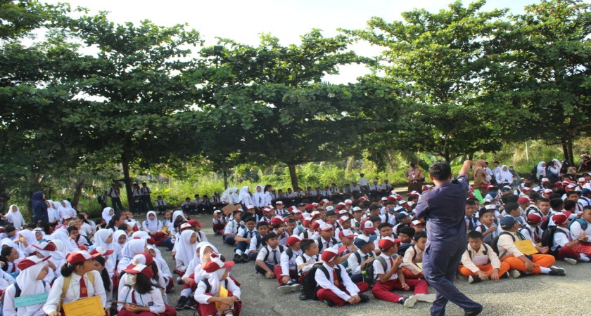 Tahun Ajaran Baru 2023/2024 Dimulai, SMPN 10 Mandau Menggelar Kegiatan MPLS