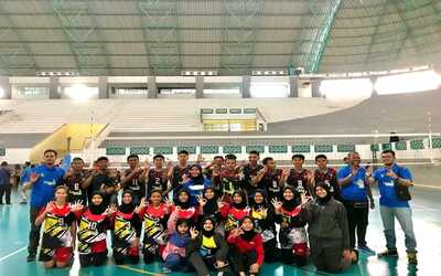 POPDA XV Resmi Digelar, Peserta Didik SMPN 10 Mandau Terpilih Untuk Mengikuti Seleksi Cabor Bola Voli